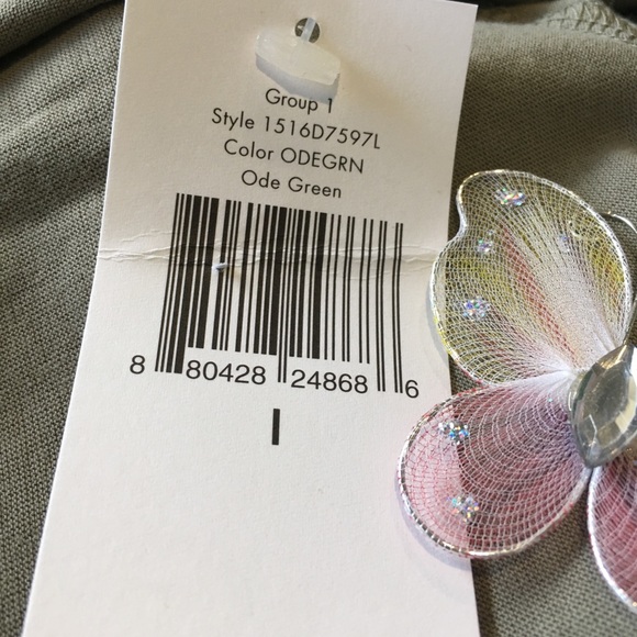 Calvin Klein High Low Asymmetrical Flare Ruffle Hem Midi Length Skirt Women’s - Picture 8 of 10